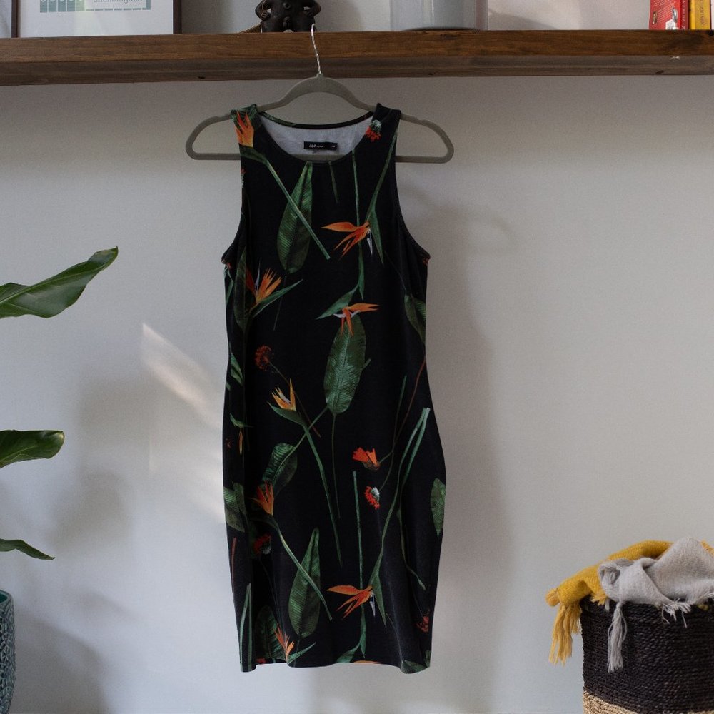 Reitmans Sleeveless Dress - Bird of Paradise